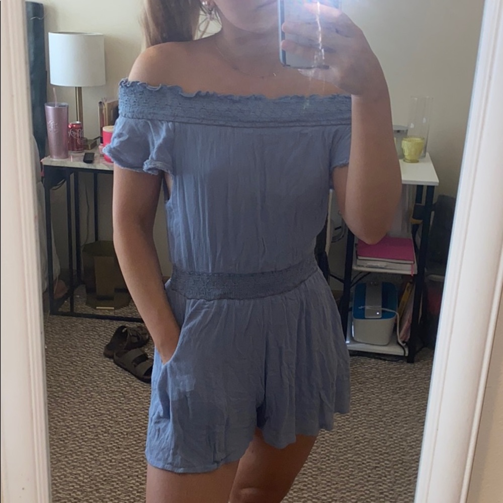 Off the shoulder romper